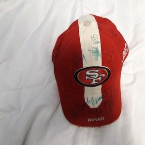 Signed hat at National vs American 2011